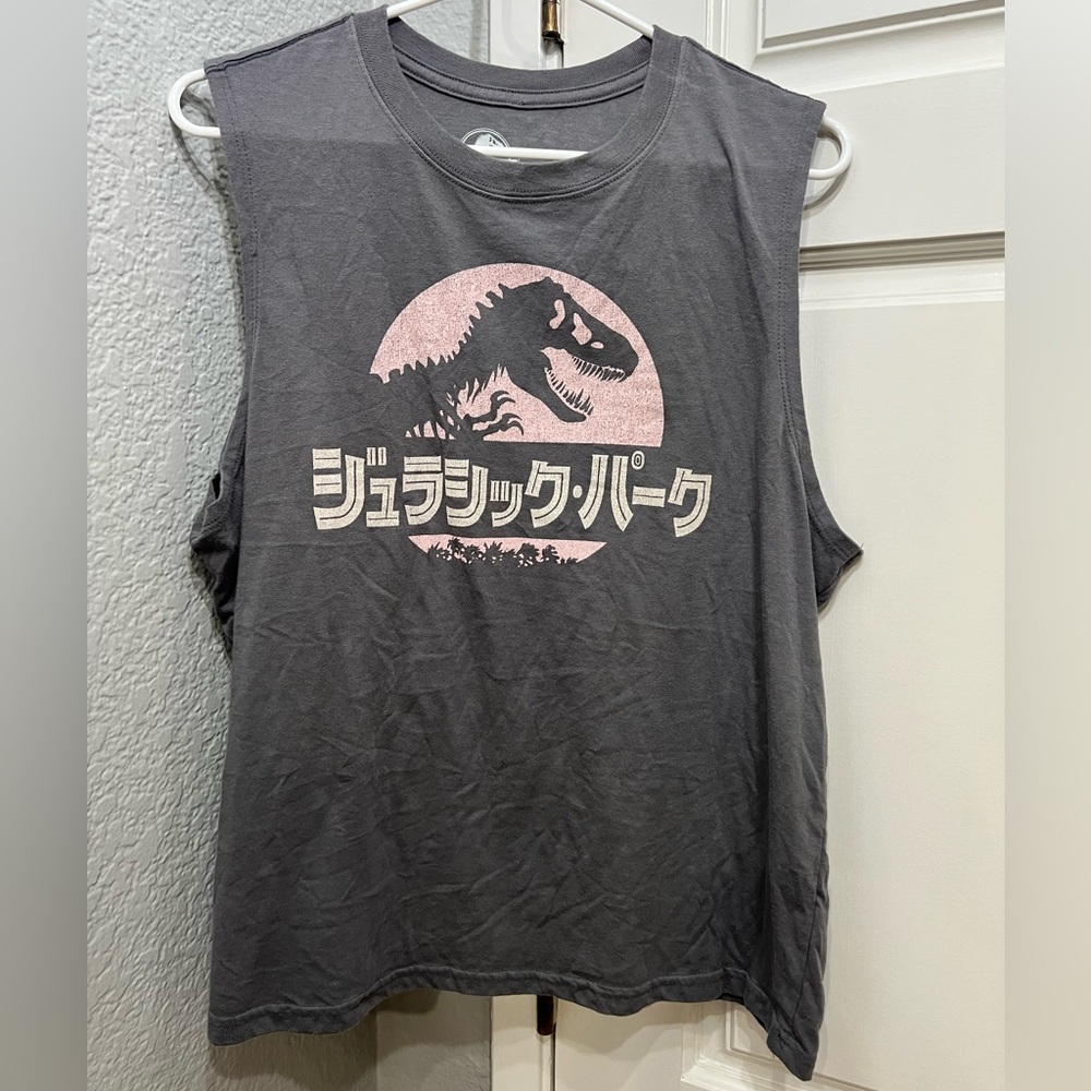 Jurassic World Japanese Tank Top